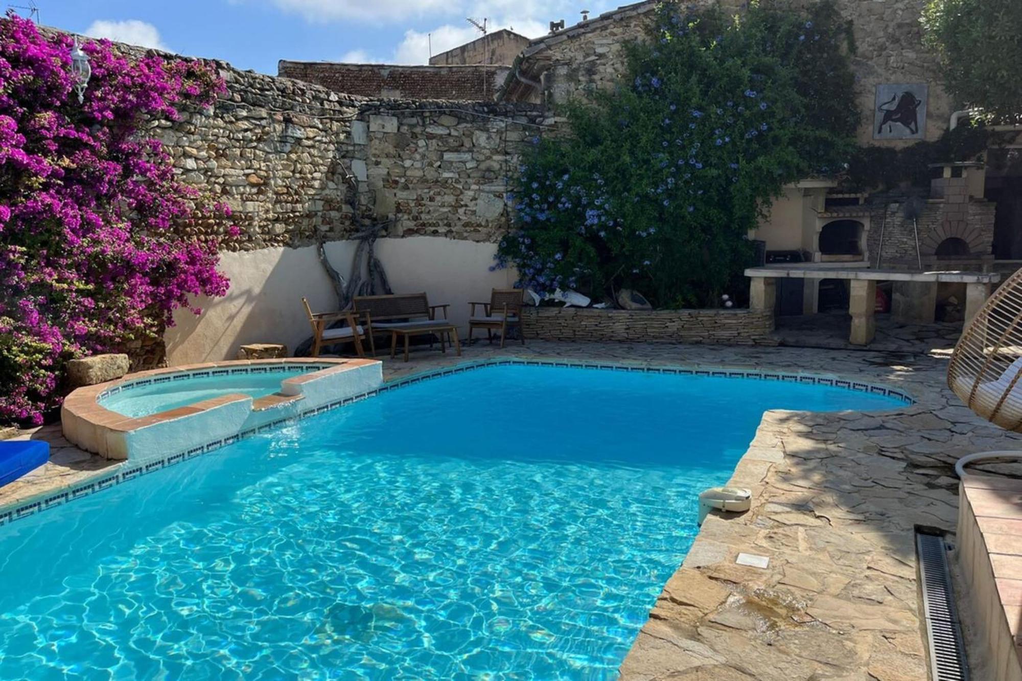 Casa Angel -Villa bohème avec piscine et clim ! Vauvert Extérieur photo